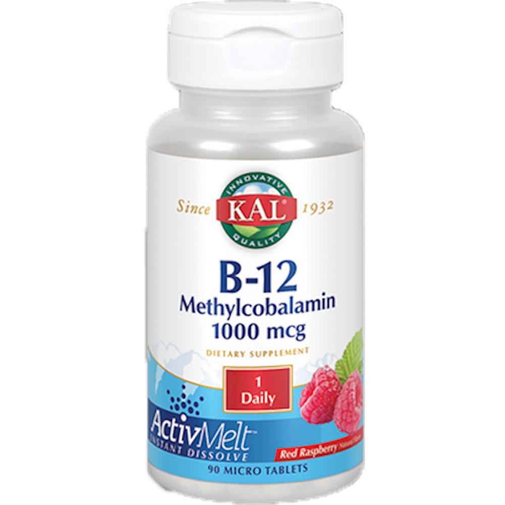 B12 Methylcobalamin 1,000 mcg Raspberry