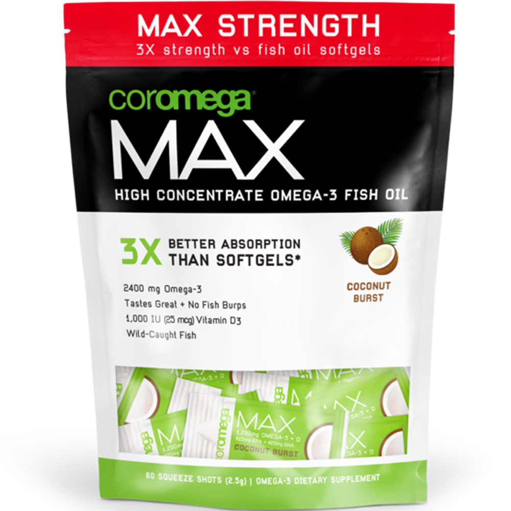 Coromega MAX Coconut Bliss