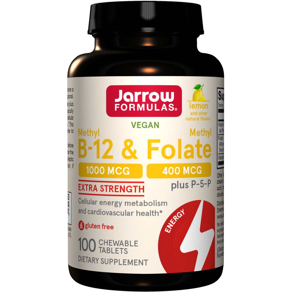 Methyl B-12 & Methyl Folate Lemon