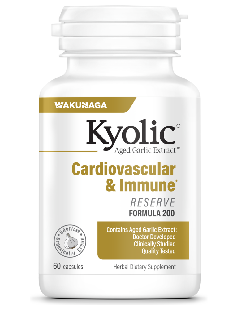 Kyolic Aged Garlic Extract Formula 200 - Cardiovascular & Immune, Reserve