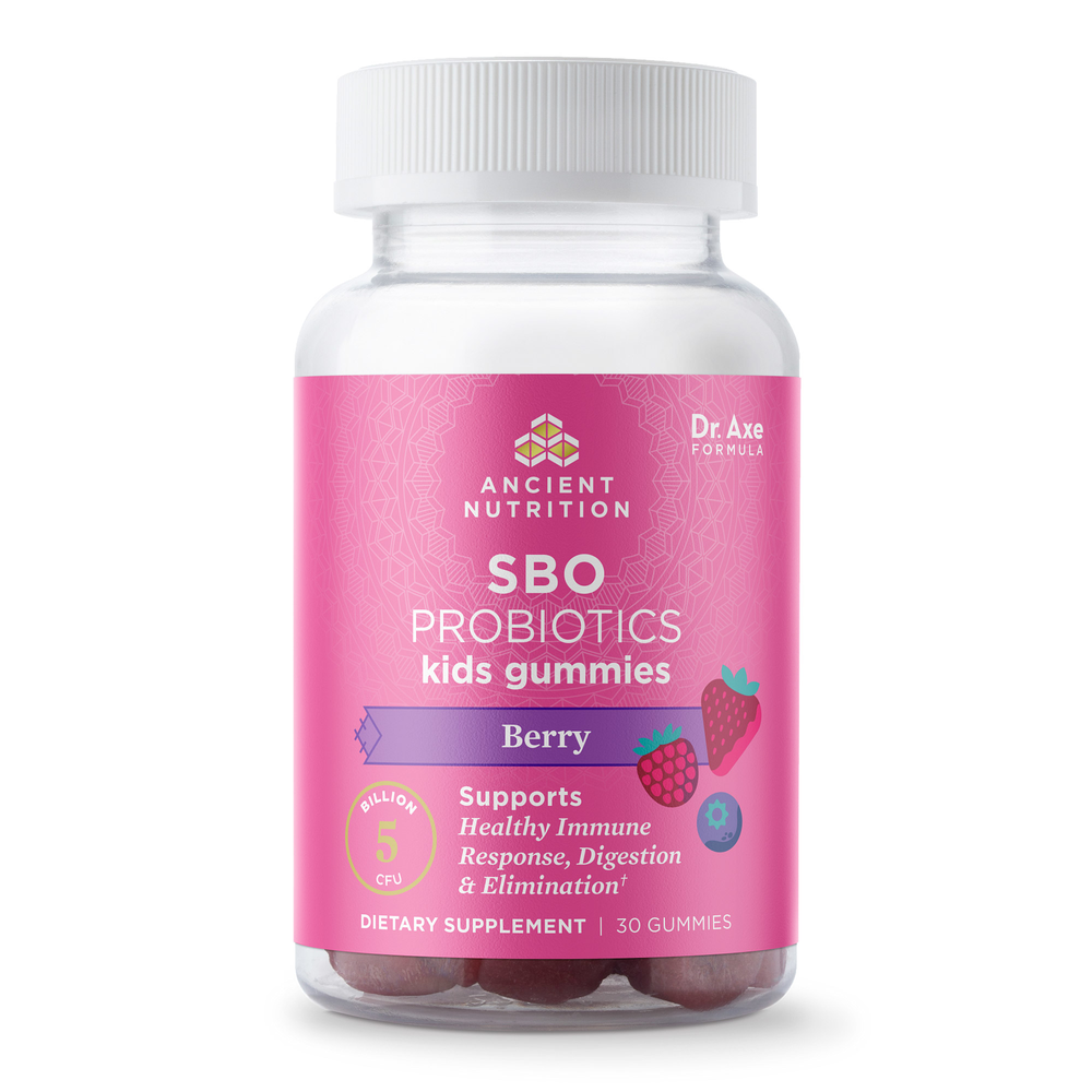 SBO KIDS Probiotic Gummies, Berry