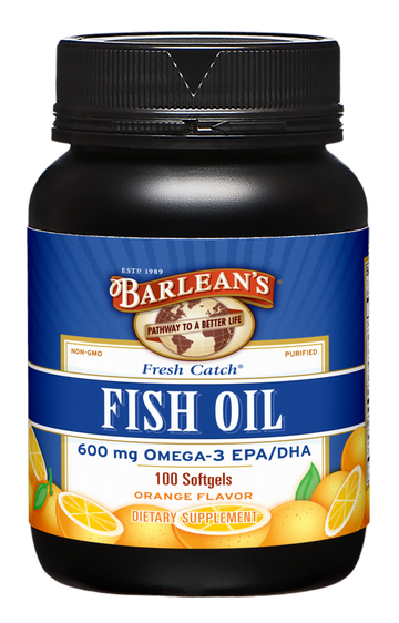Fresh Catch Fish Oil Orange Flavor