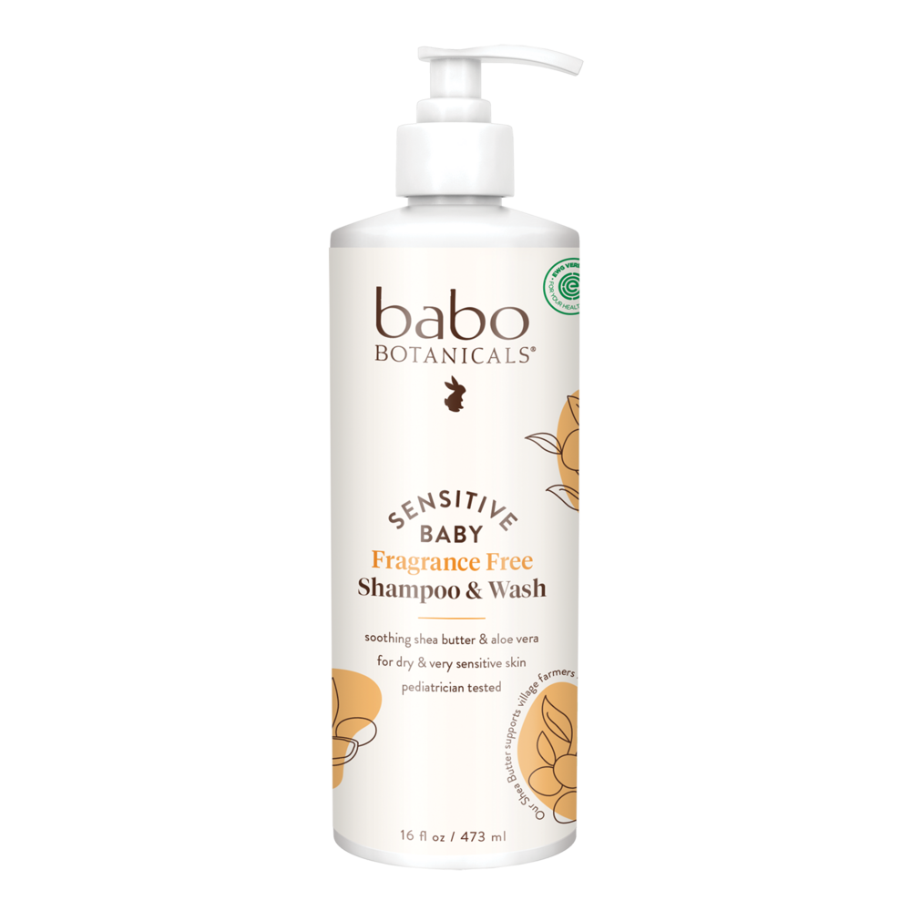 Sensitive Baby Fragrance-Free Baby Shampoo & Wash