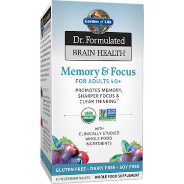 Dr. Formulated Brain Health Memory & Focus for Adults 40+