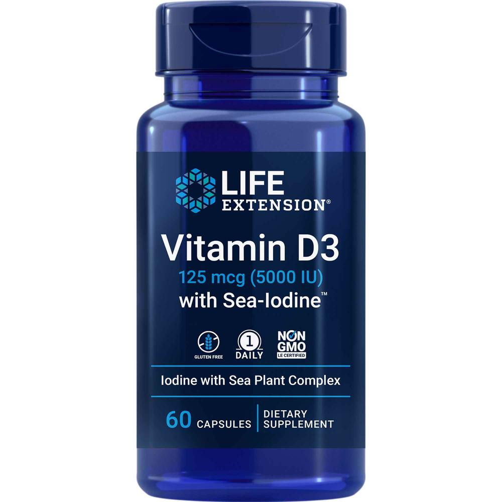 Vitamin D3 with Sea-Iodine 5000