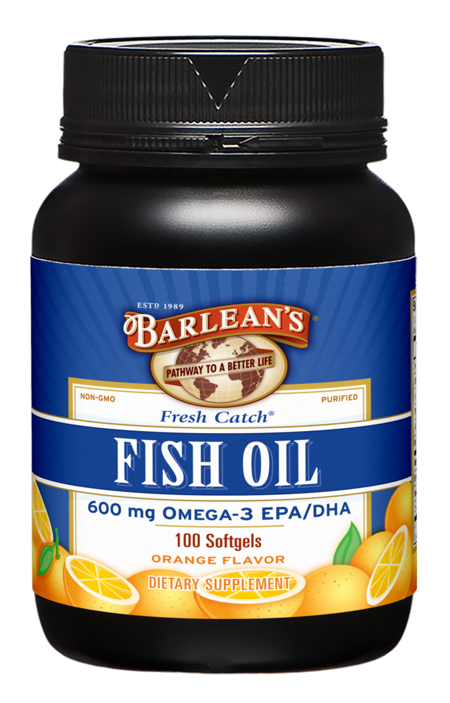Fresh Catch Fish Oil Orange Flavor