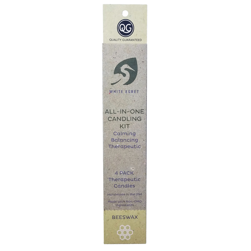 Ear Candle Beeswax 1/2" 4 Pack