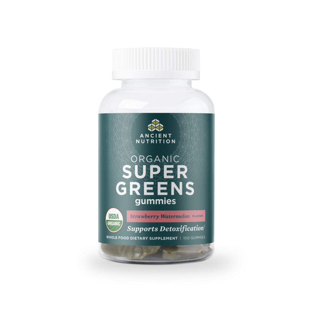 Organic SuperGreens, Strawberry Watermelon