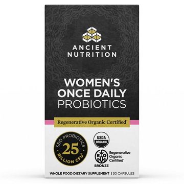 Regenerative Organic Certified Women’s Once Daily Probiotics 25B