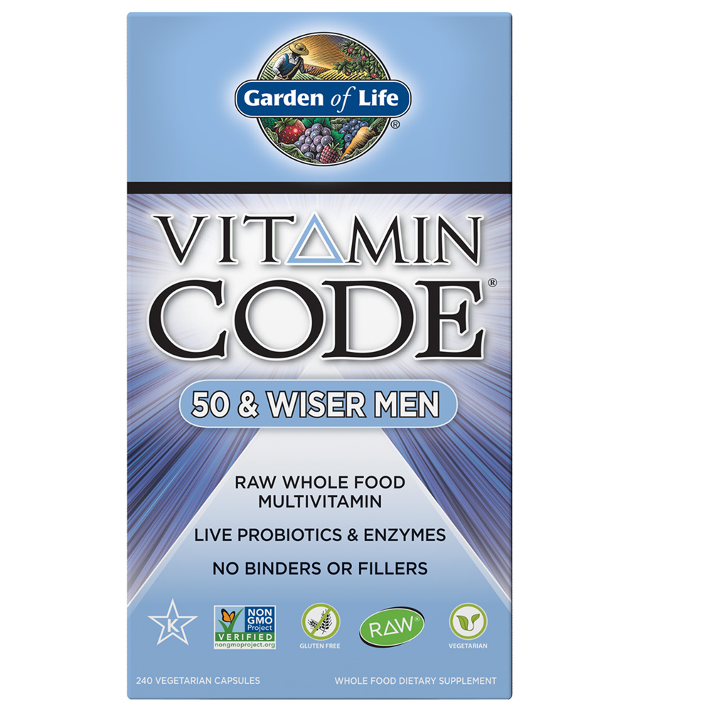 Vitamin Code 50 and Wiser Mens Multi
