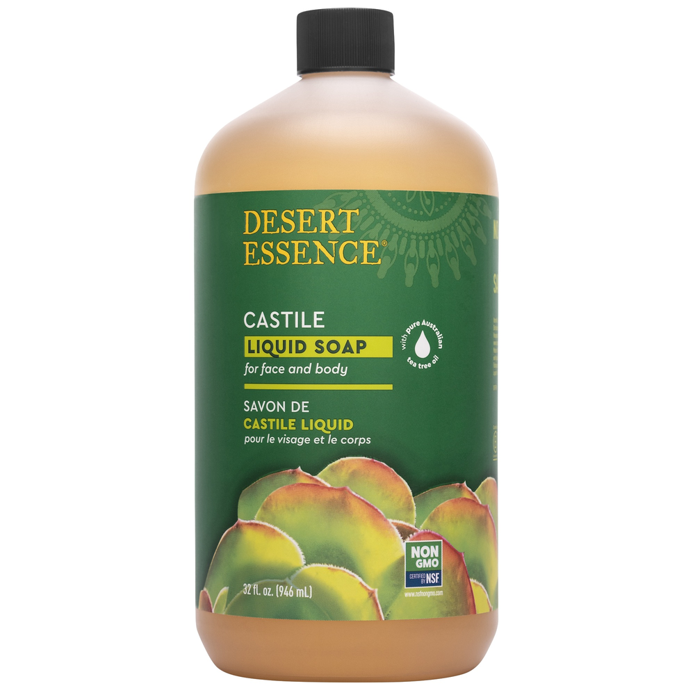 Liquid Castile Soap w/Tea Tree