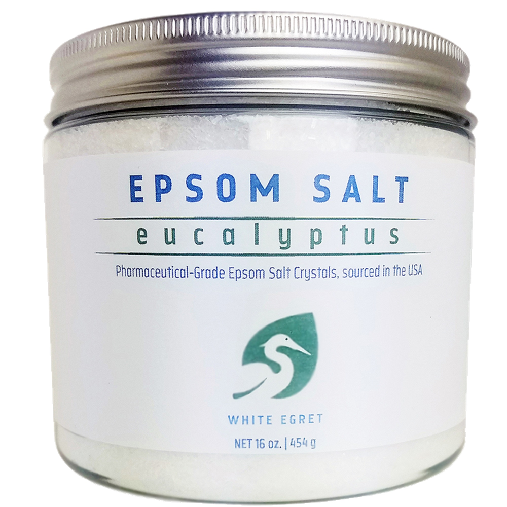 Epsom Salt, Eucalyptus, Pharmaceutic-Grade