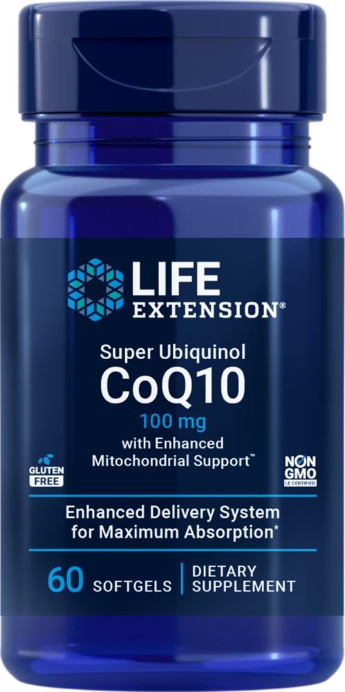 Super Ubiquinol CoQ10 w/Enhanced Mitochondrial 100mg