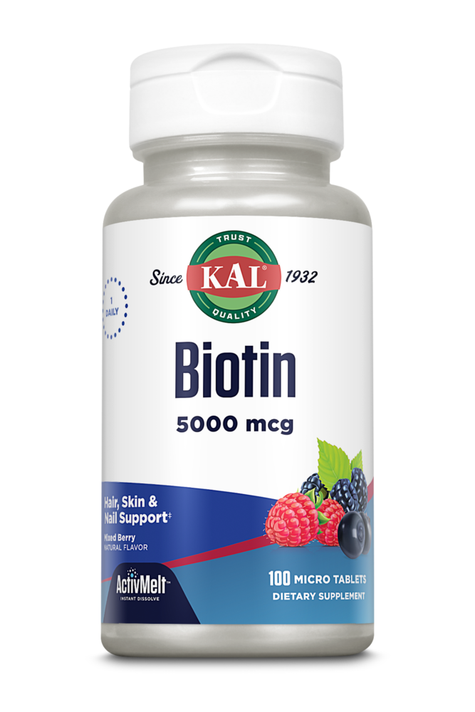 Biotin 5000 mcg Mixed Berry