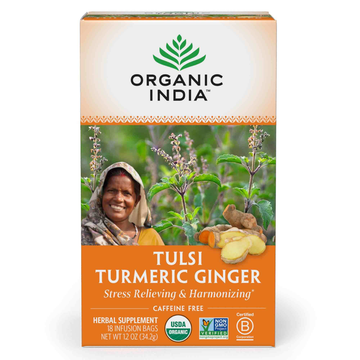 Tulsi Tea Turmeric Ginger