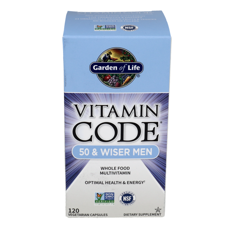 Vitamin Code 50 and Wiser Mens Multi