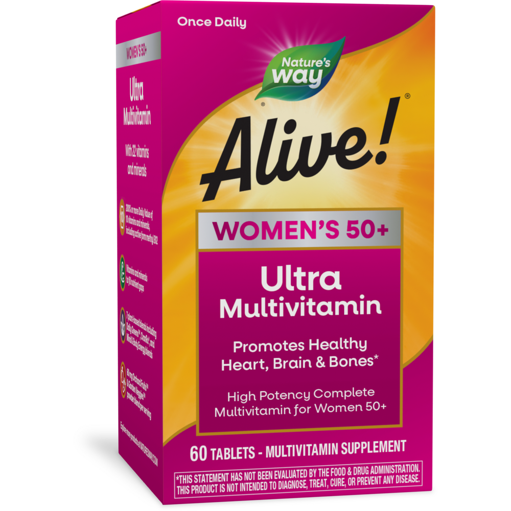 Alive! Once Daily Womens 50+ Multi (Ultra Potency)