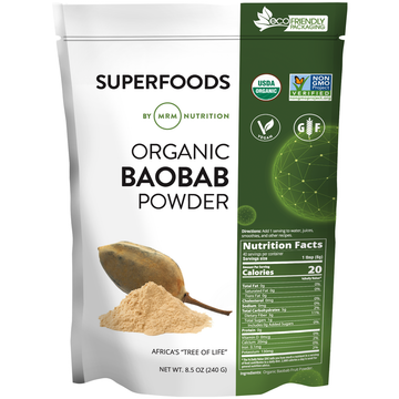 Raw Organic Baobab Fruit Powder