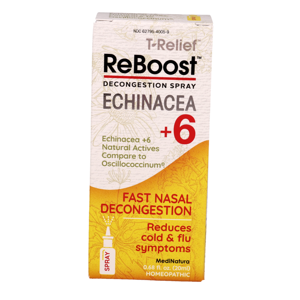 ReBoost Nasal Spray Echinacea +6 Decongestion