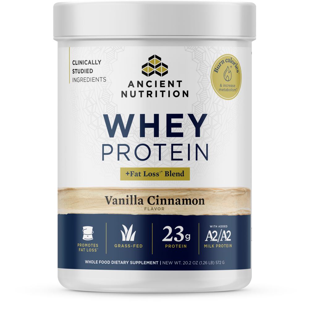 Whey Protein - Powder - Fat Loss Blend - Cinnamon Vanilla - 18srv