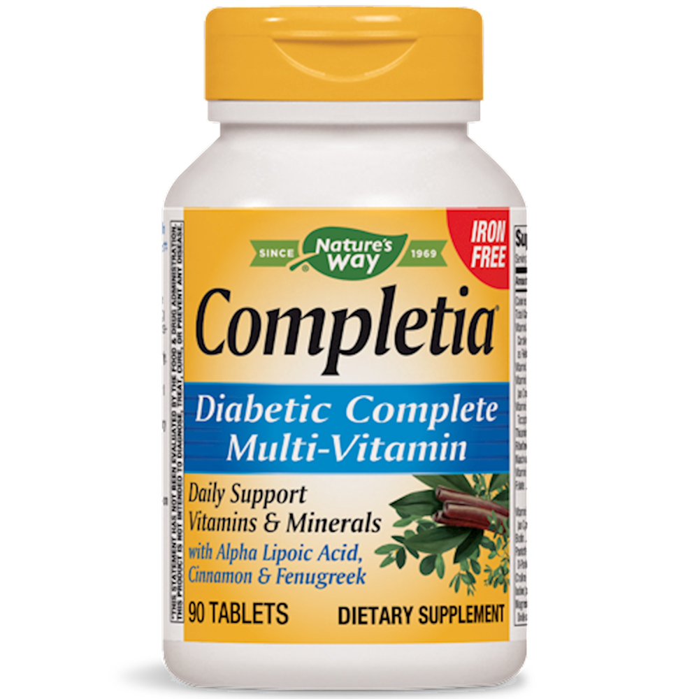 Completia® Diabetic Multi-Vitamin (iron-free)