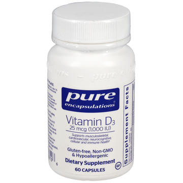 Vitamin D3  25mcg (1,000IU)