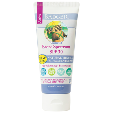 SPF 30 Clear Zinc Sunscreen Cream