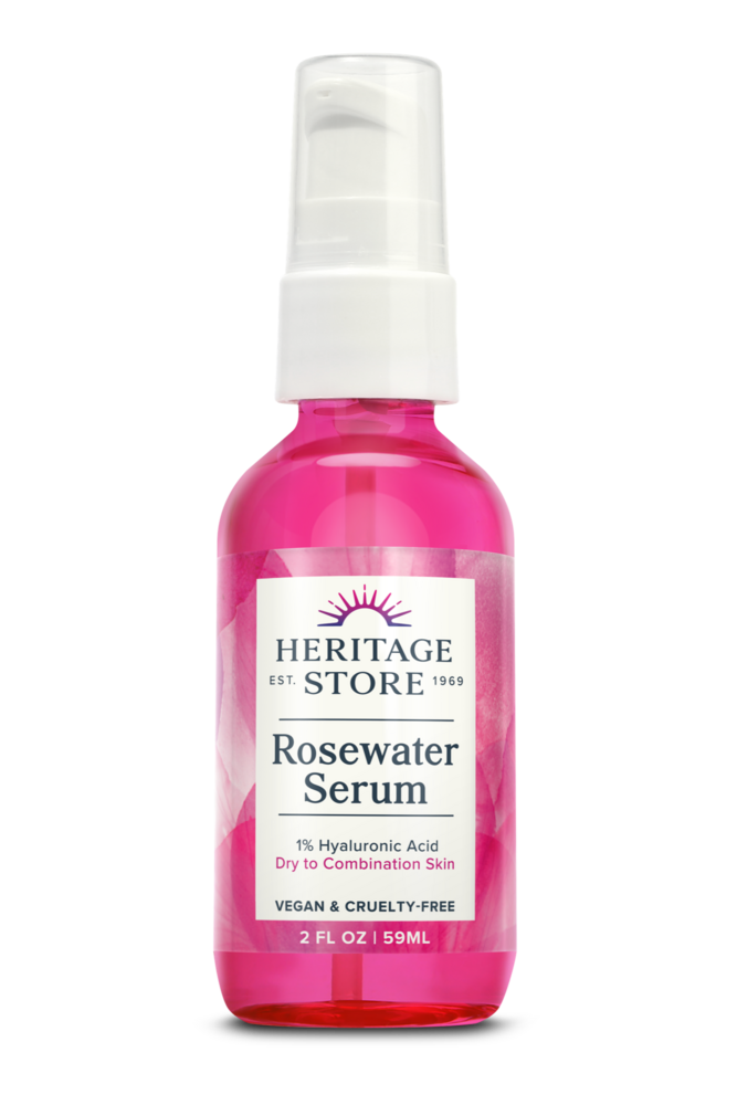 Rosewater Serum with 1% HA Drops