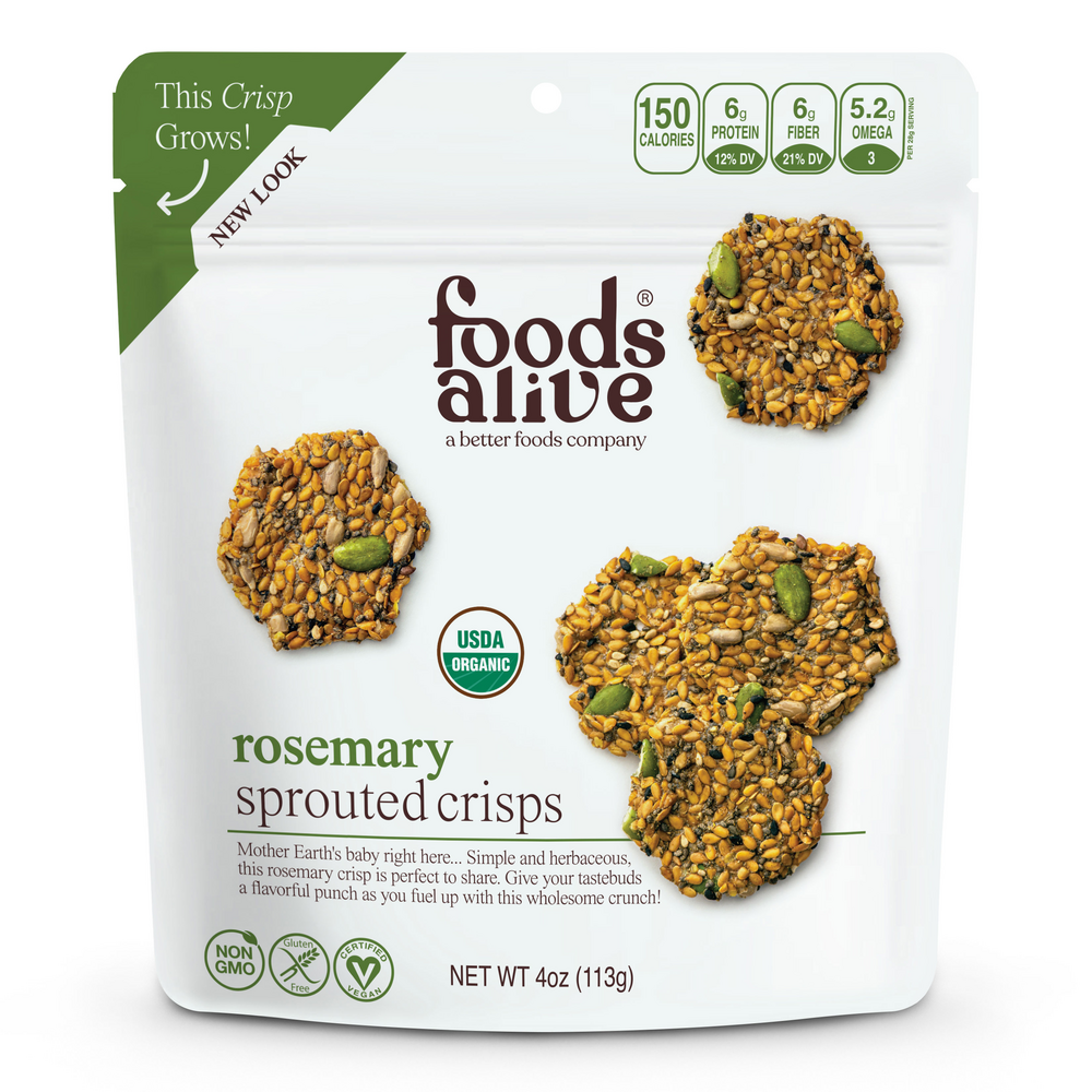 Rosemary Sprouted Crisps Organic