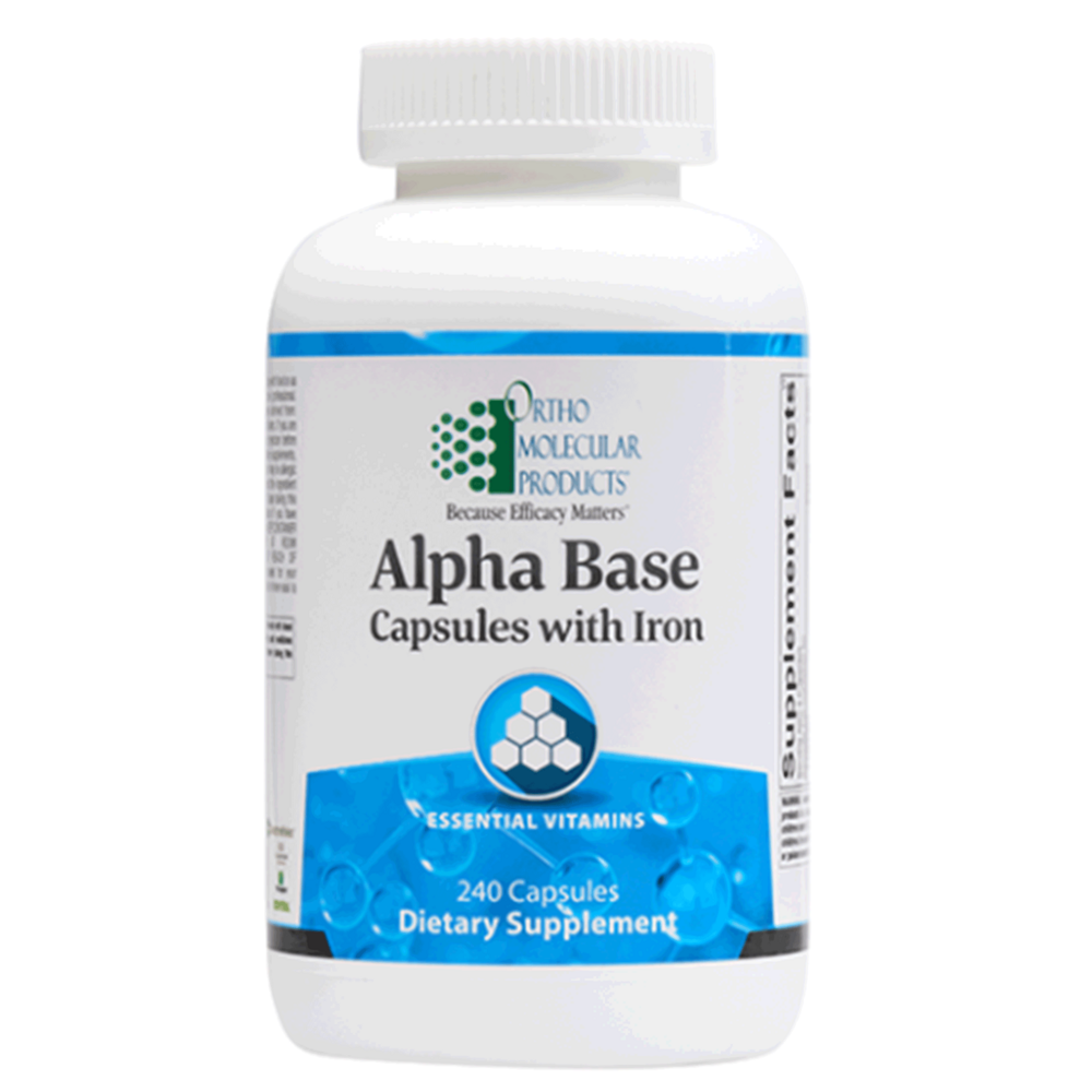Alpha Base Capsules w/ Iron