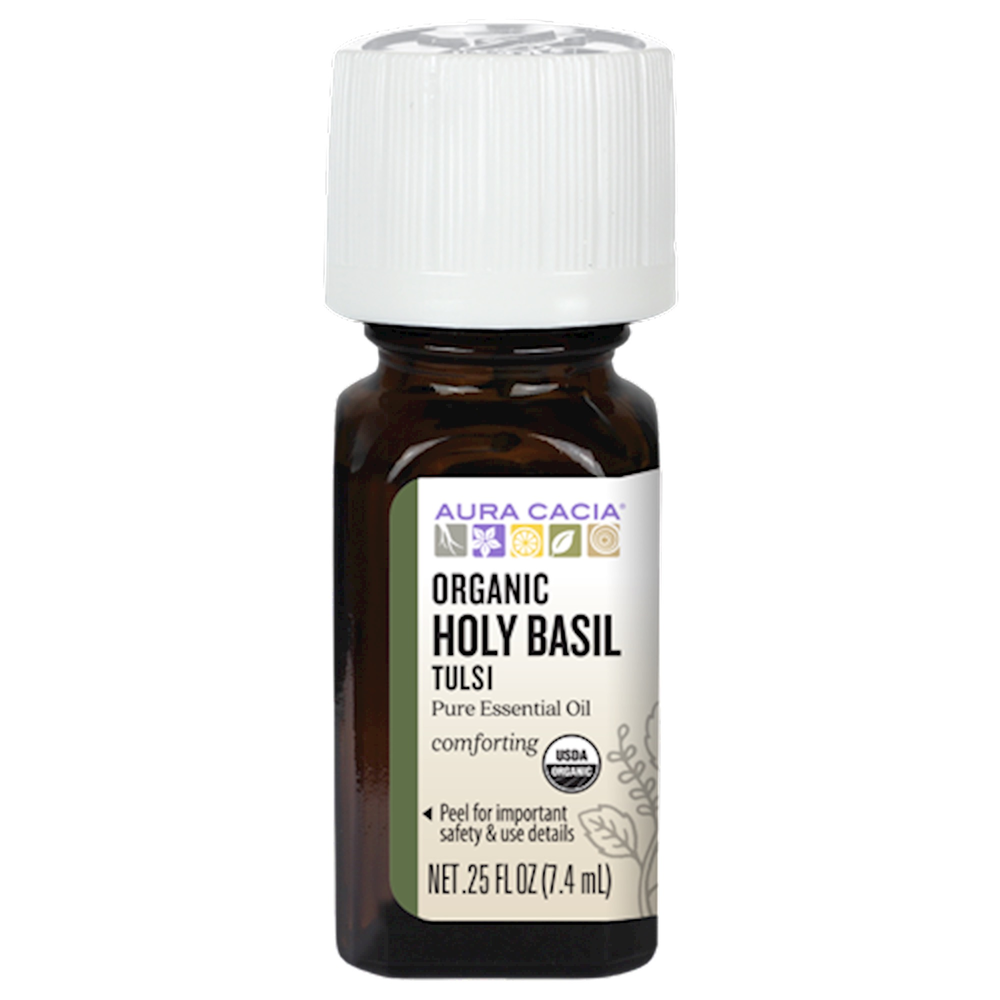 Holy Basil Org Essential Oil .25 fl oz