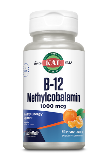 B-12 Methyl 1,000 mcg Tangerine