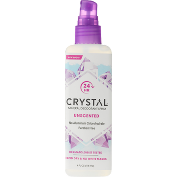 Unscented Crystal Body Spray Deodorant