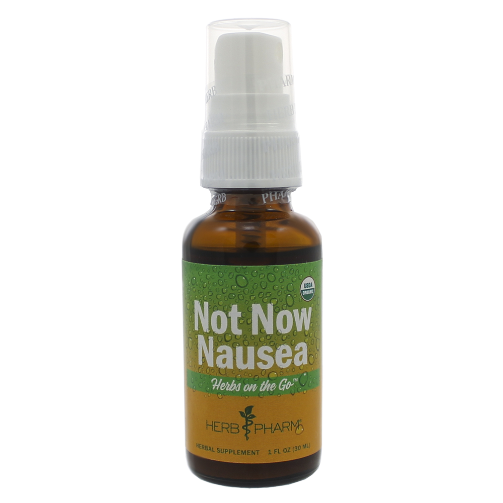 Herbs on the Go: Not Now Nausea