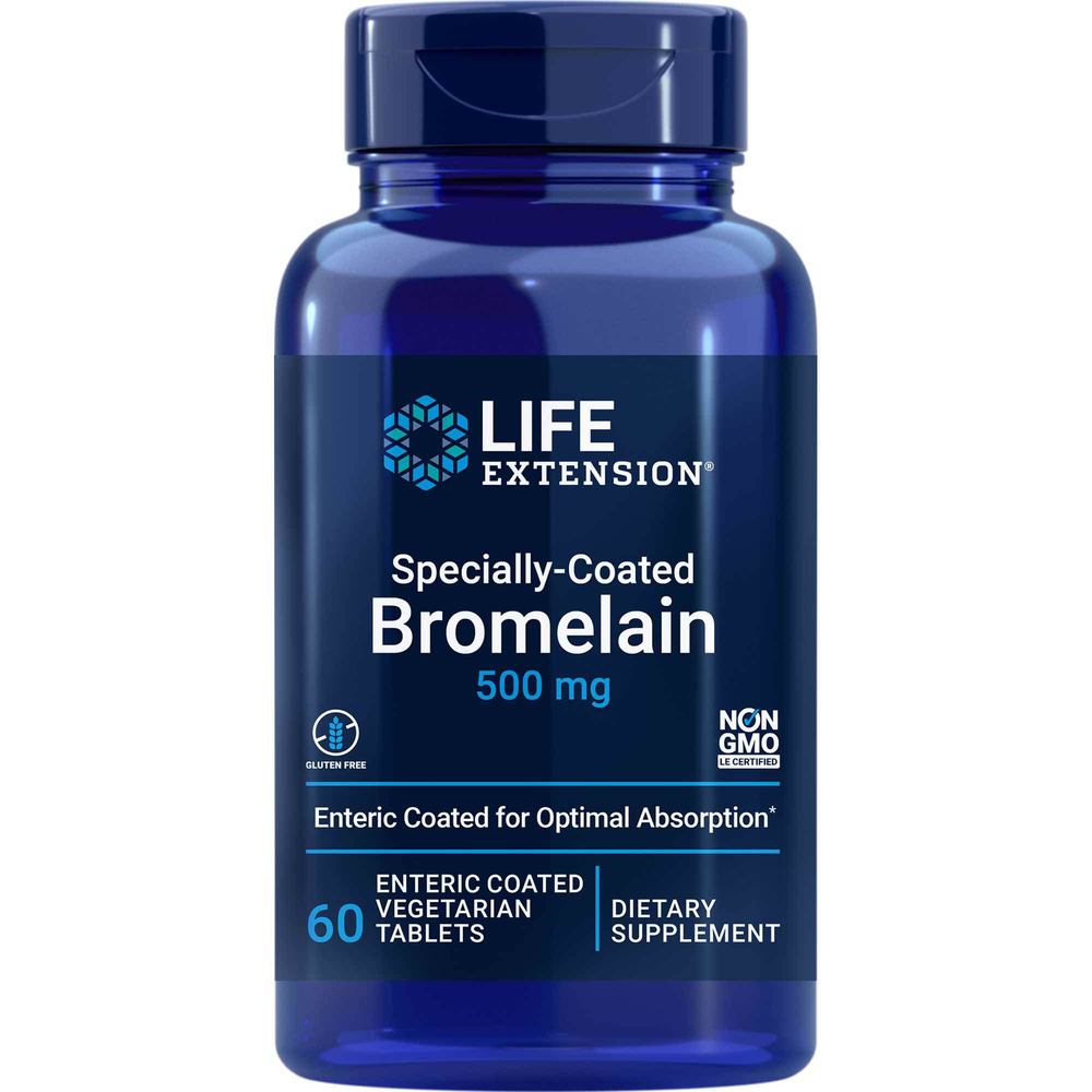 Specially-Coated Bromelain