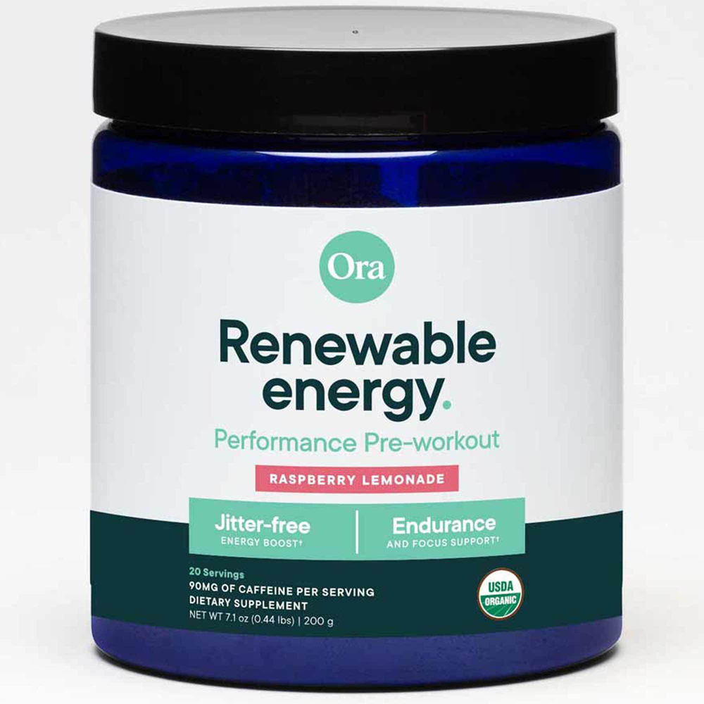 Renewable Energy: Pre-Workout Powder - Raspberry Lemonade