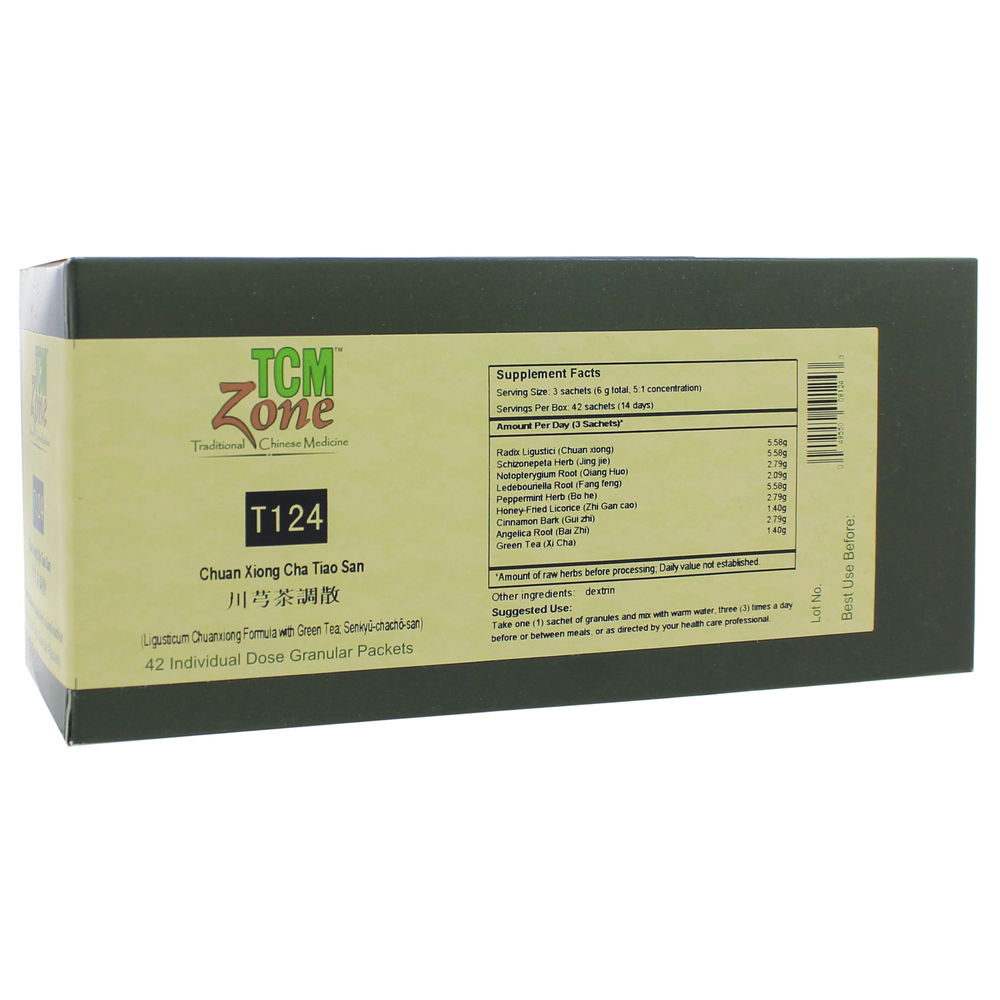 Ligusticum Chuanxiong w/Green Tea Sachets (T124G)