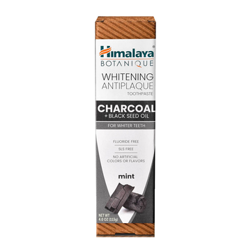 Whitening Antiplaque Charcoal + Black Seed Oil Toothpaste