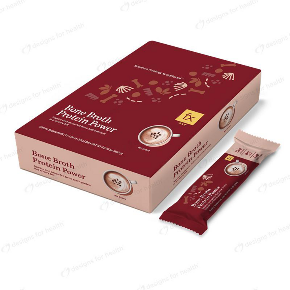 Bone Broth Protein Power Chocolate Crunch Bars, Hot Cocoa Flavor