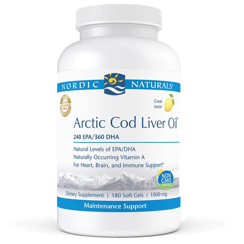 Arctic Cod Liver Oil, Lemon