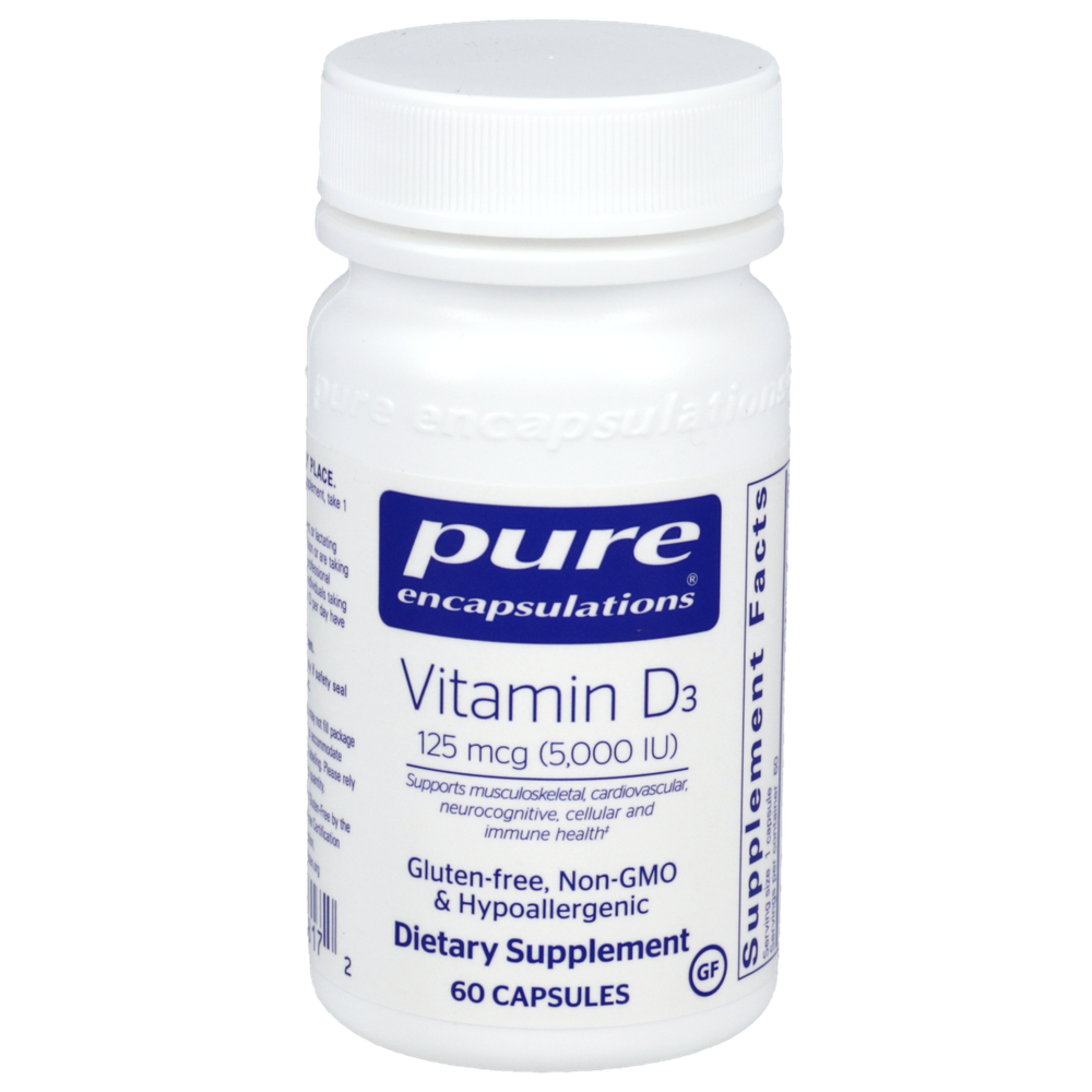 Vitamin D3  125mcg (5,000IU)
