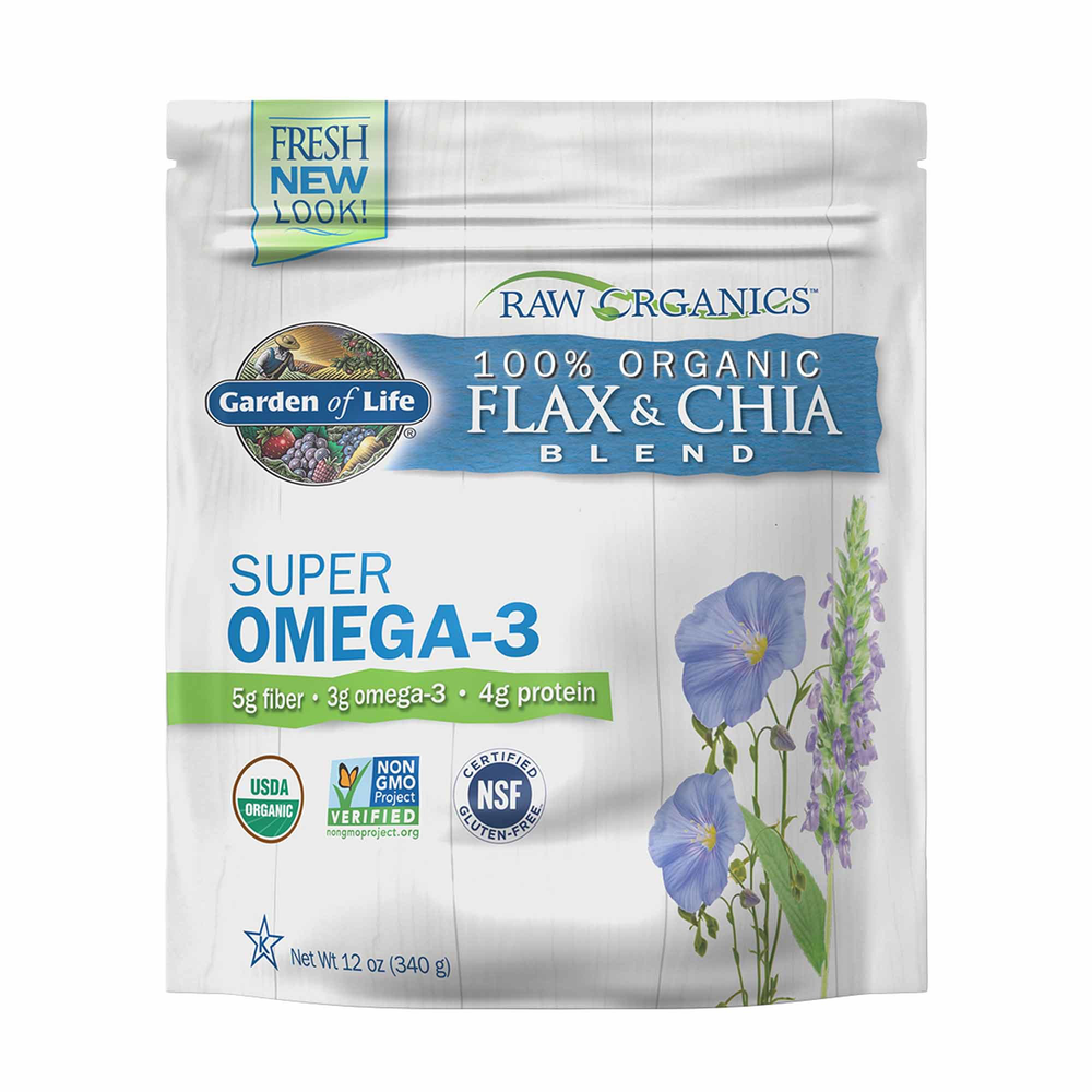 Raw Organics Flax and Chia Blend