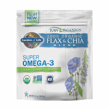 Raw Organics Flax and Chia Blend