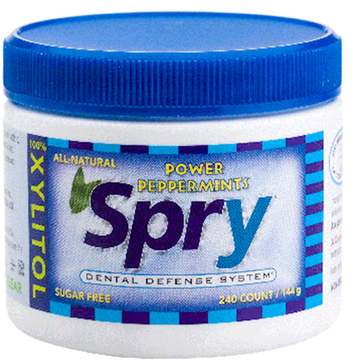 Natural Peppermint Xylitol Mints