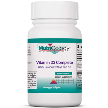 Vitamin D3 Complete Daily Balance with A and K2