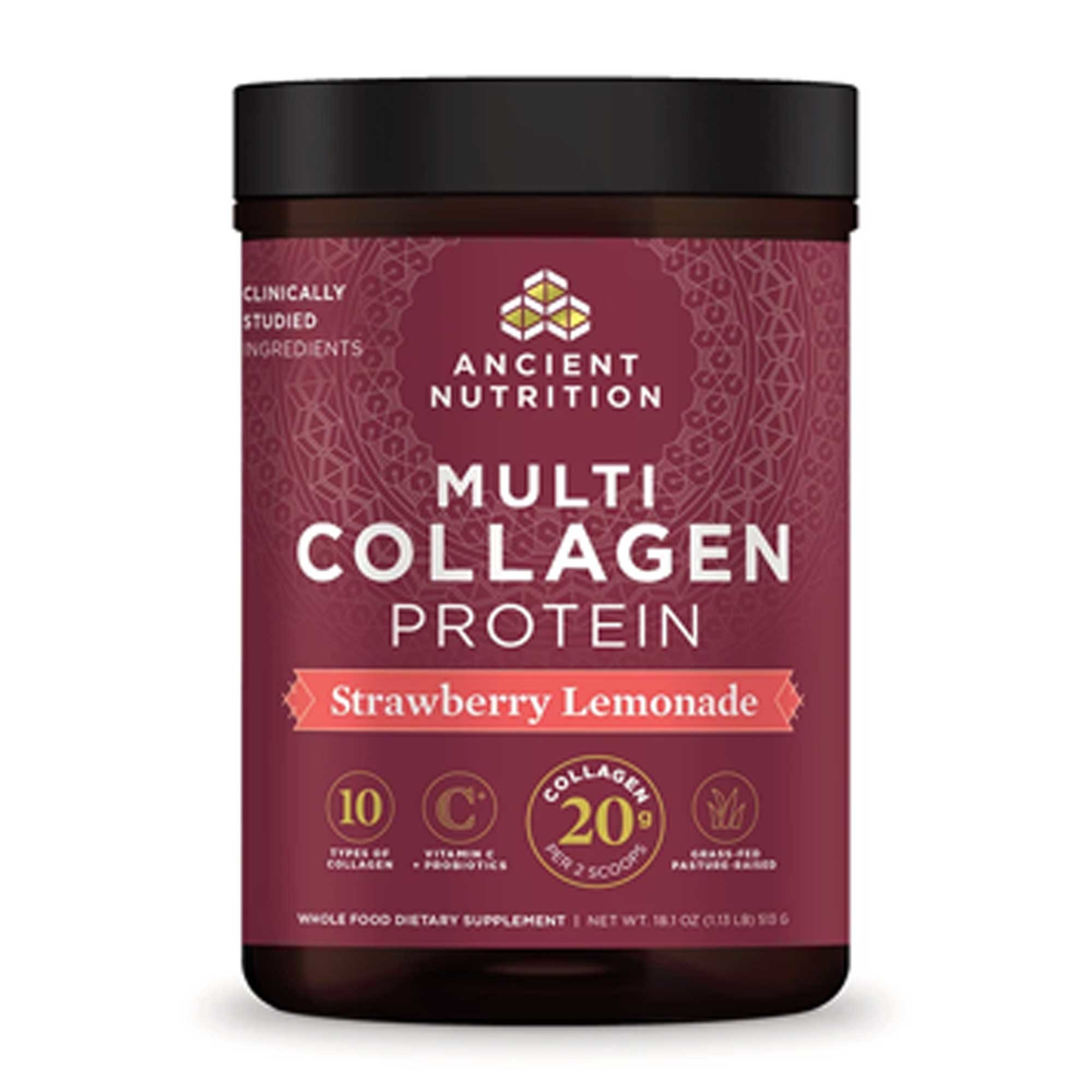 Multi Collagen Protein, Strawberry Lemonade
