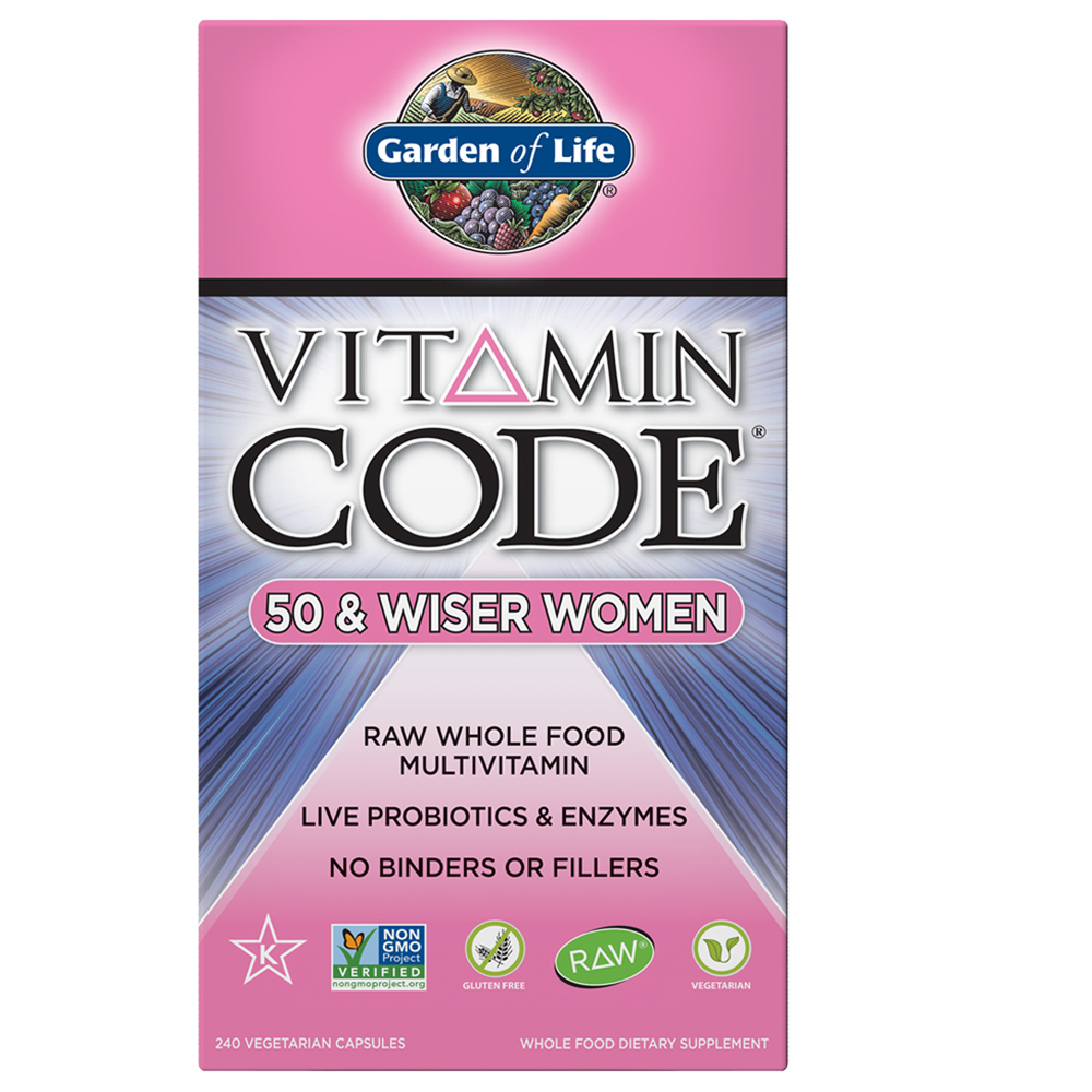Vitamin Code 50 and Wiser Womens Multi