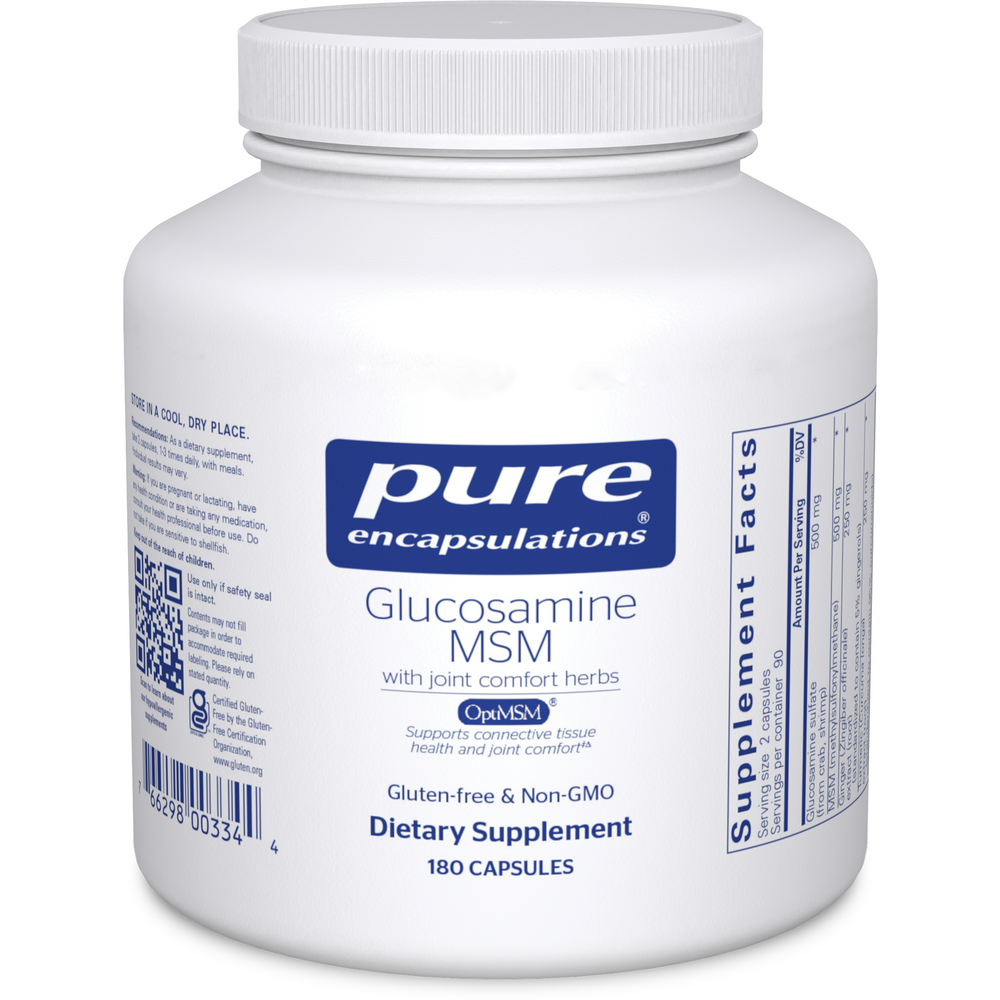 Glucosamine MSM w/joint comfort herbs*