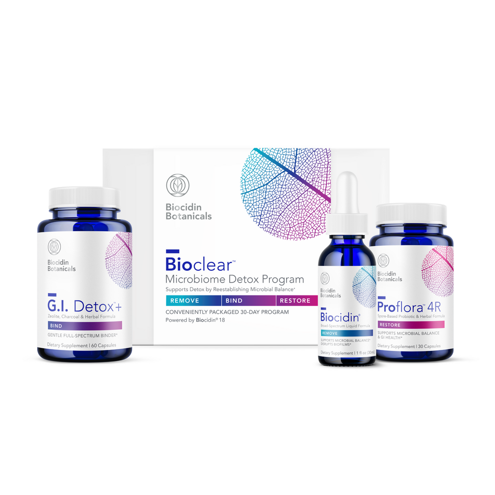 Bioclear® Microbiome Detox Program with Biocidin® Liquid