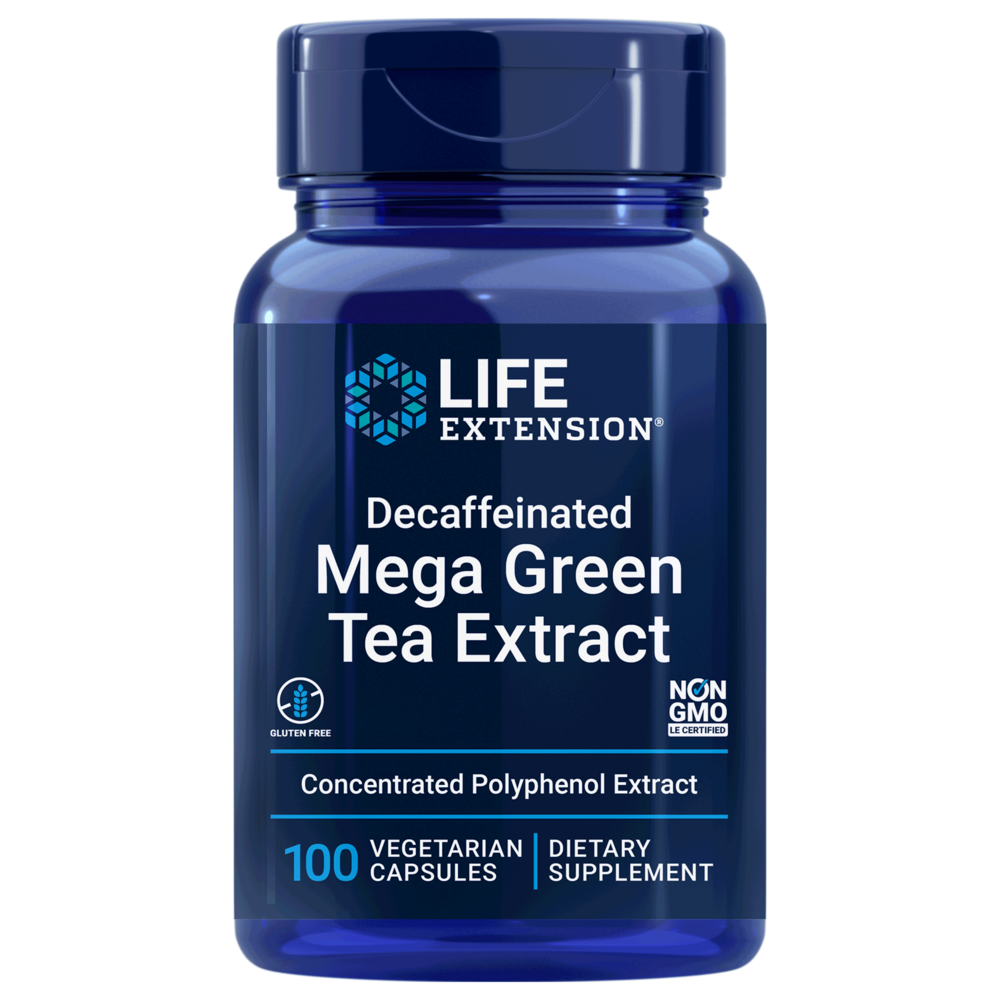 Decaffeinated Mega Green Tea Extract